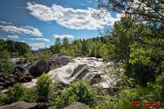 Wasserfall Dalälven Schweden